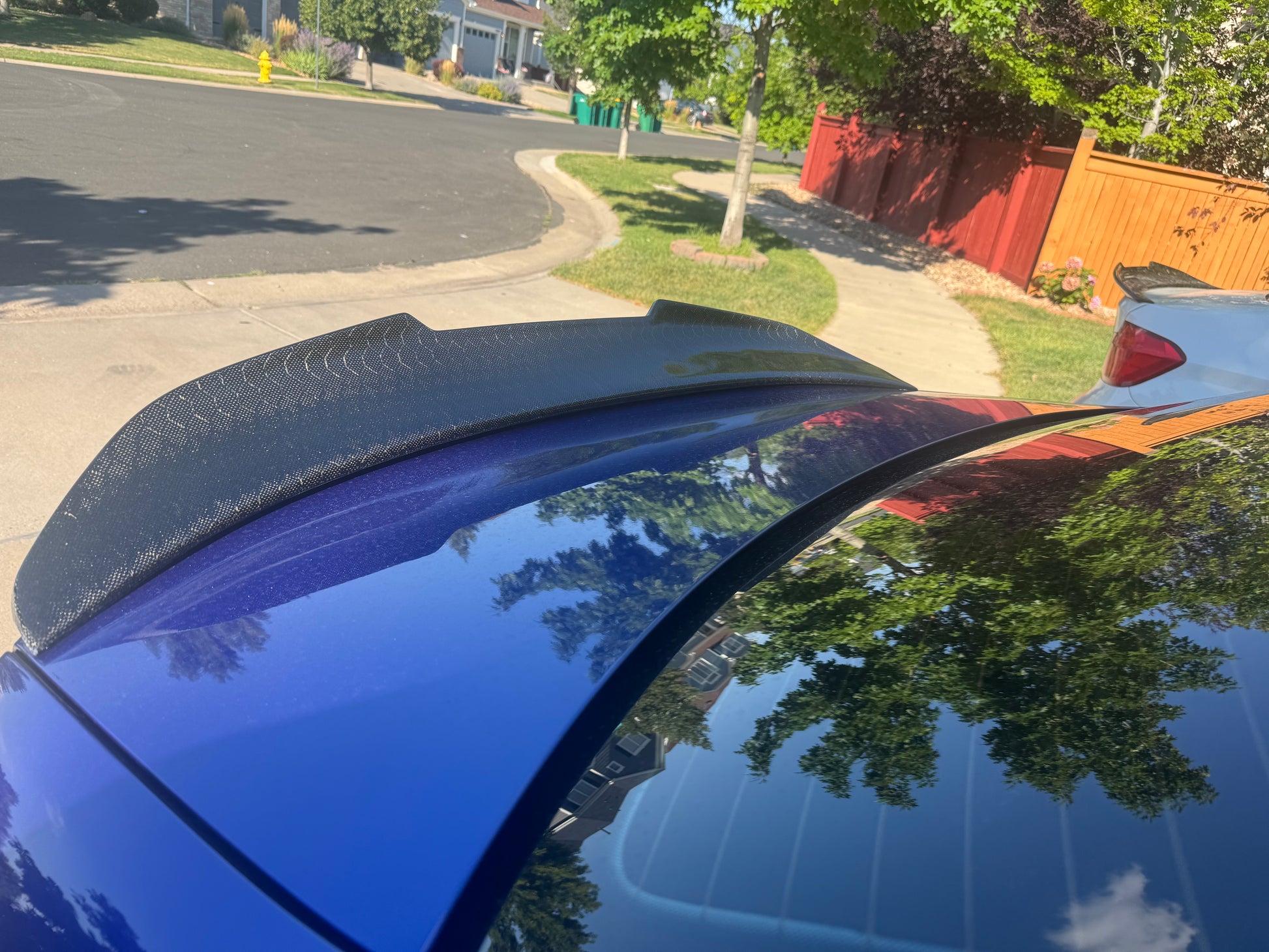 Rear Carbon Fiber Spoiler